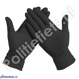 Nitril Handschoenen 100 Stuks (Zwart)