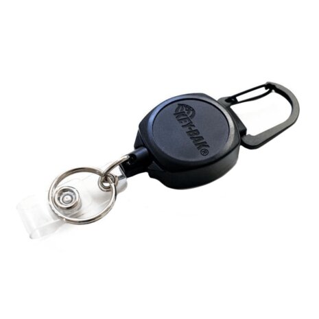 Key-bak katrol Zwart Sidekick 24" - kevlar kabel