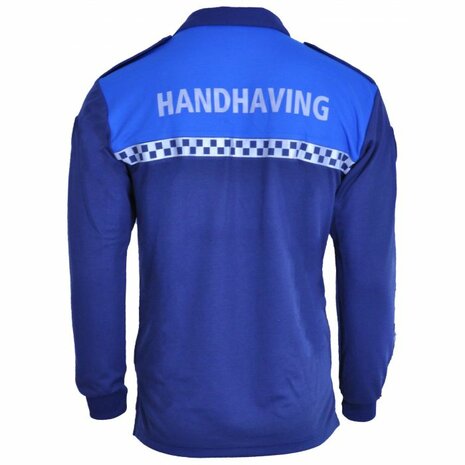 BOA/ Handhaving polo 5 lange mouw heren